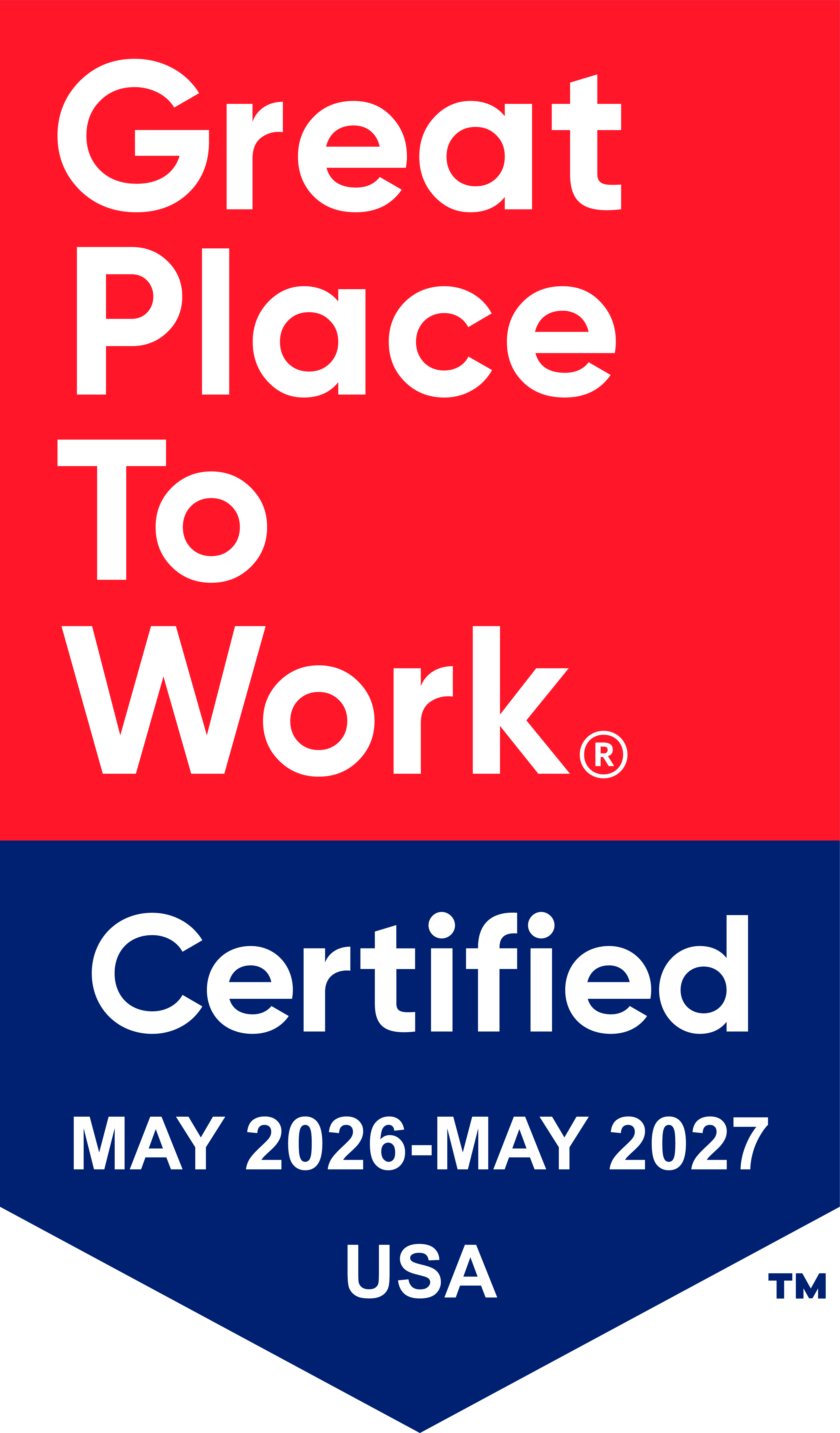 Great Place to Work certification